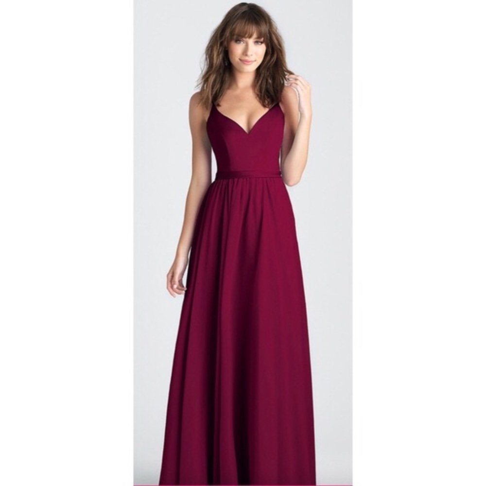 Burgundy Red Formal Dress
